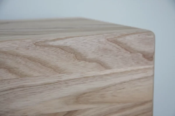 Détail du bois tête de lit en frêne massif - Nonjetable