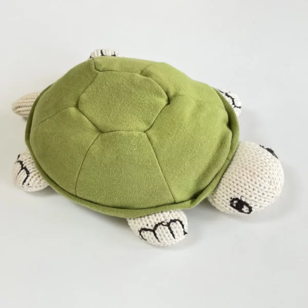 Doudou tortue écologique
